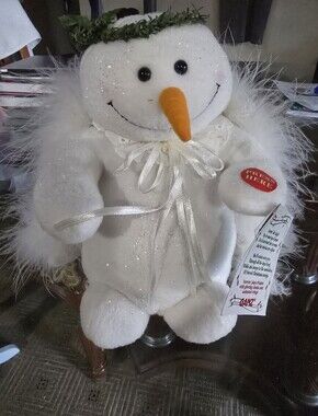 Ganz Aurora Snowman Angel Animated